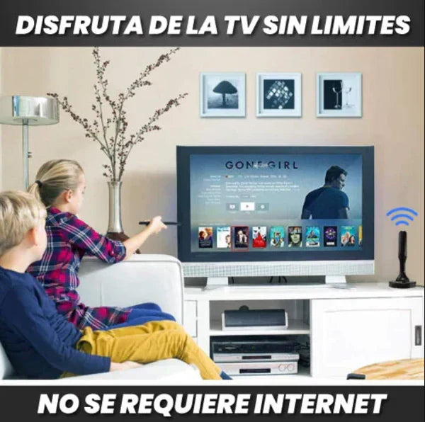 Antena Tv Digital HD ¡Sin Pagos Mensuales!⭐