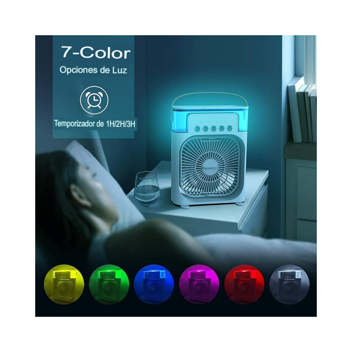 Ventilador Portátil Humidificador