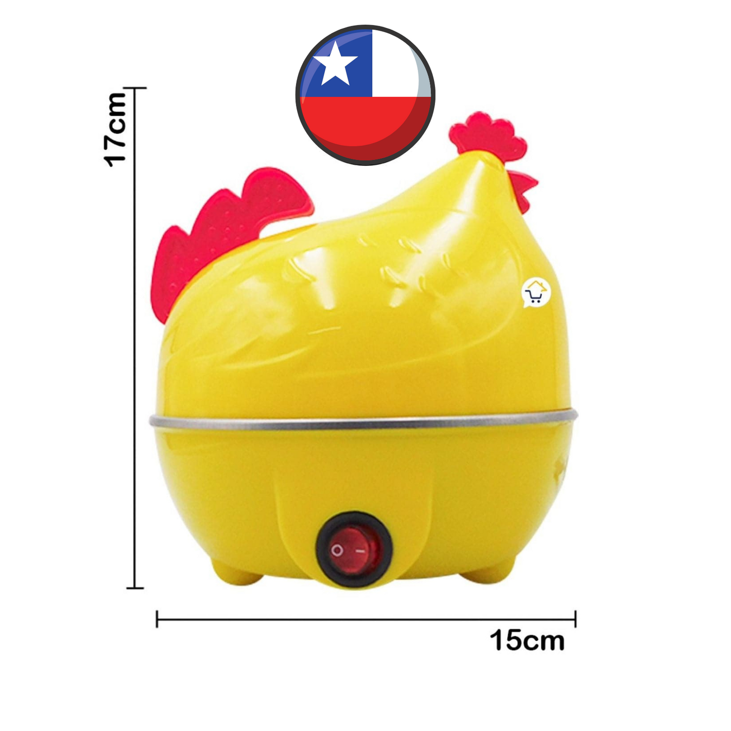 EggMaster Pro° Hervidor de Huevos Eléctrico