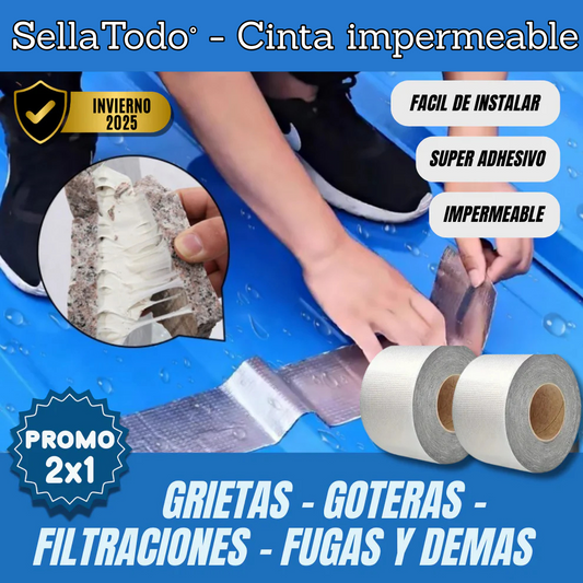 SellaTodo° 2x1 Protege tu hogar de las goteras y filtraciones