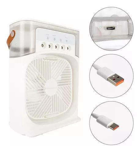 Ventilador Portátil Humidificador
